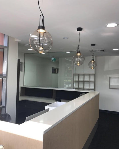Orb LED Glass Pendant Light