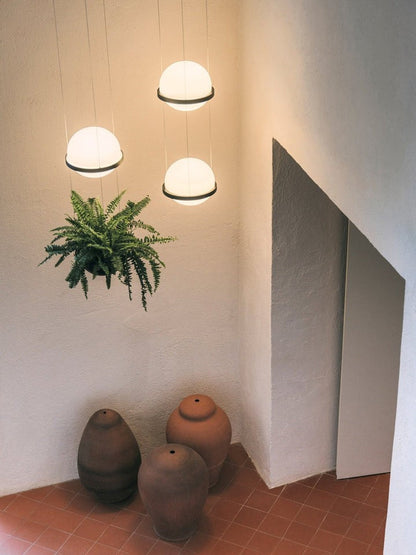 Orbit Sphere Modern LED Globe Pendant Light