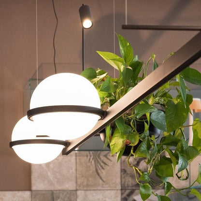 Orbit Sphere Modern LED Globe Pendant Light