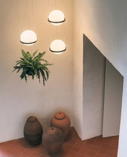 Orbit Sphere Modern LED Globe Pendant Light