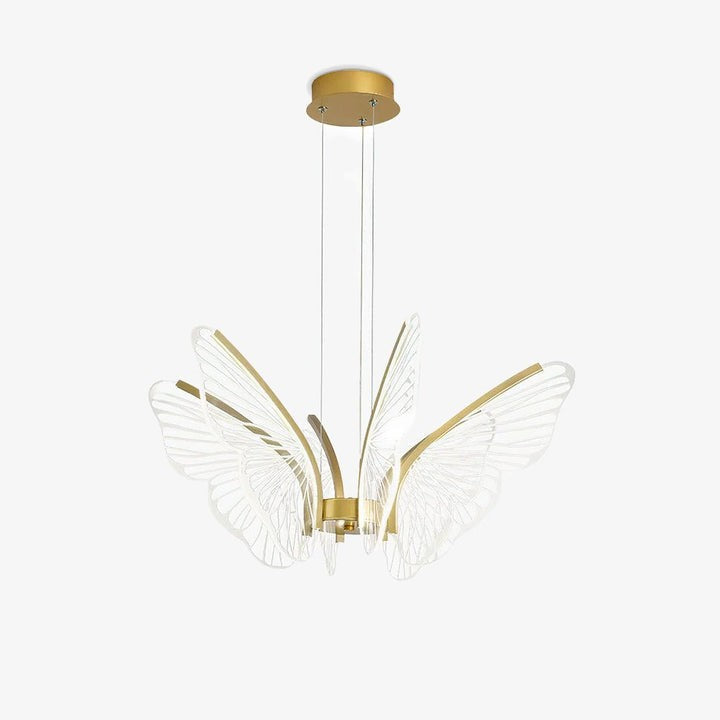 Orchid-Inspired LED Ceiling Chandelier