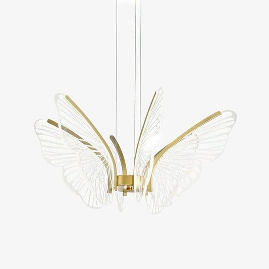 Orchid-Inspired LED Ceiling Chandelier