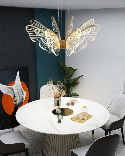 Orchid-Inspired LED Ceiling Chandelier