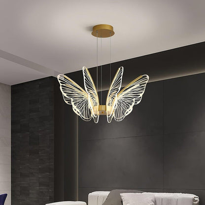 Orchid-Inspired LED Ceiling Chandelier