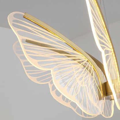 Orchid-Inspired LED Ceiling Chandelier