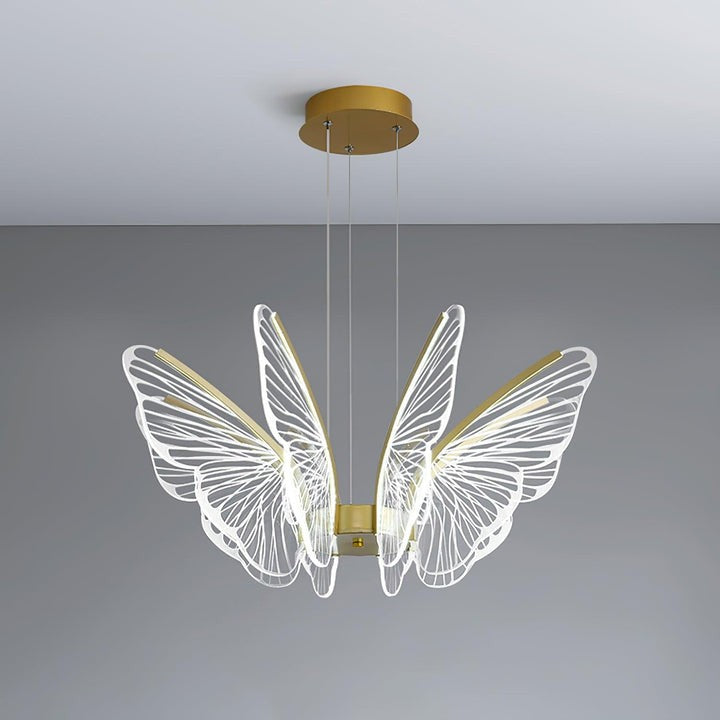 Orchid-Inspired LED Ceiling Chandelier