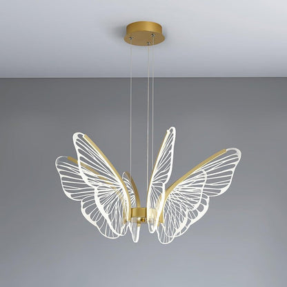 Orchid-Inspired LED Ceiling Chandelier