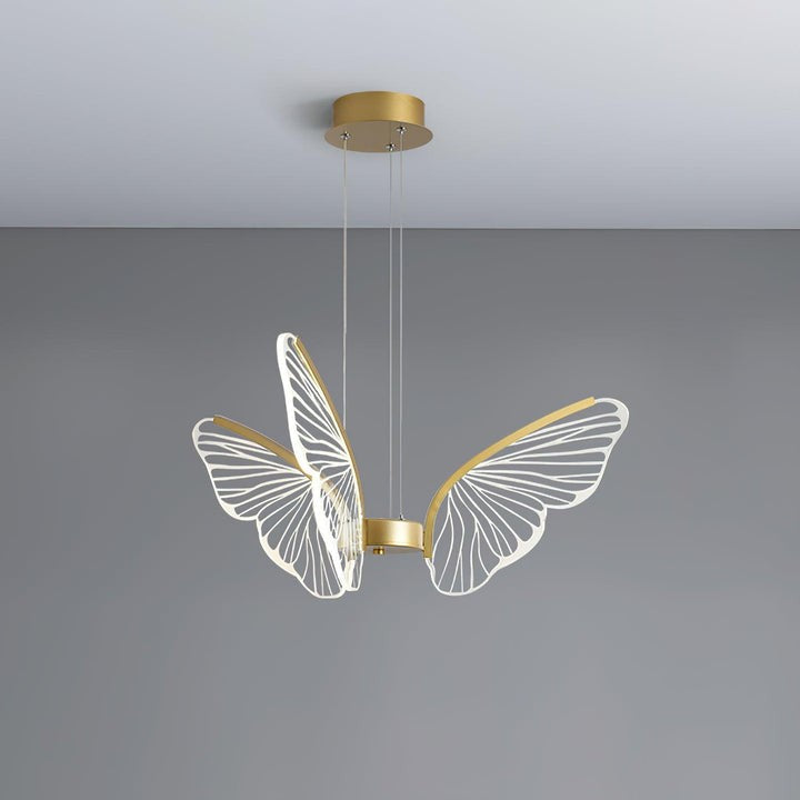 Orchid-Inspired LED Ceiling Chandelier