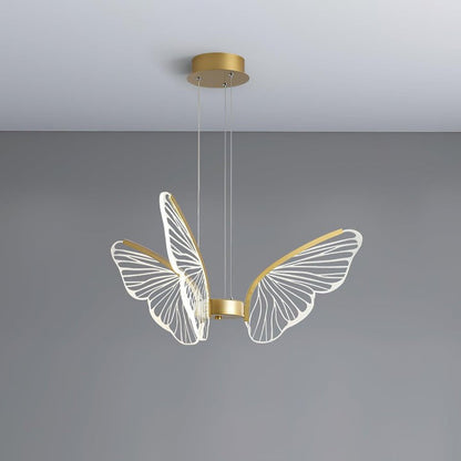 Orchid-Inspired LED Ceiling Chandelier