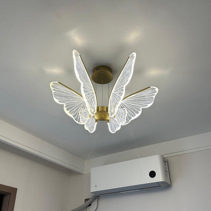 Orchid-Inspired LED Ceiling Chandelier