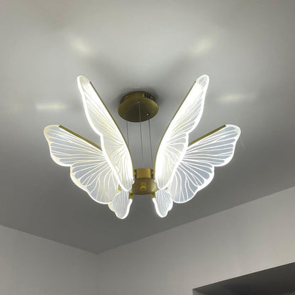 Orchid-Inspired LED Ceiling Chandelier