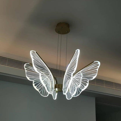 Orchid-Inspired LED Ceiling Chandelier