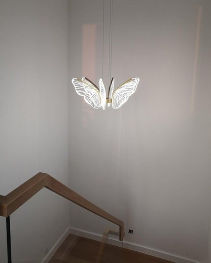Orchid-Inspired LED Ceiling Chandelier