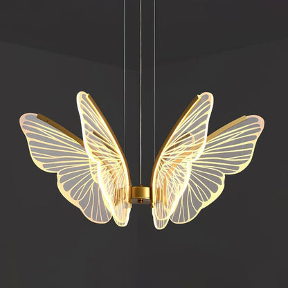 Orchid-Inspired LED Ceiling Chandelier