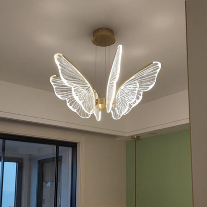 Orchid-Inspired LED Ceiling Chandelier