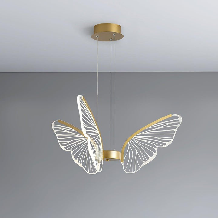 Orchid-Inspired LED Ceiling Chandelier