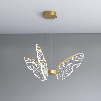 Orchid-Inspired LED Ceiling Chandelier
