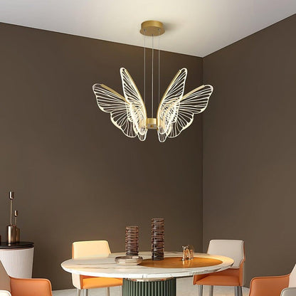 Orchid-Inspired LED Ceiling Chandelier