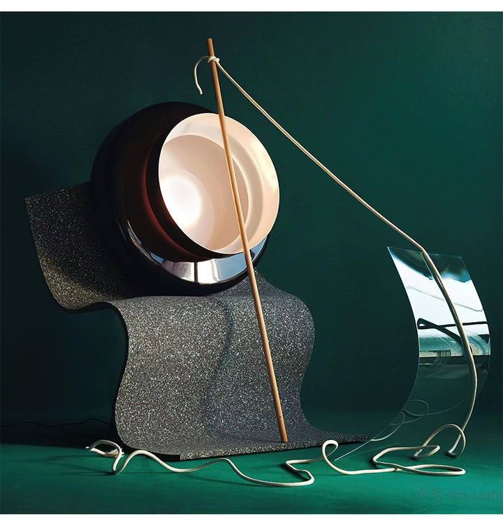 Organic Blown Glass Dome Pendant Light