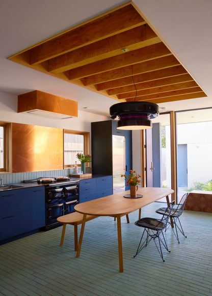 Organic Blown Glass Dome Pendant Light