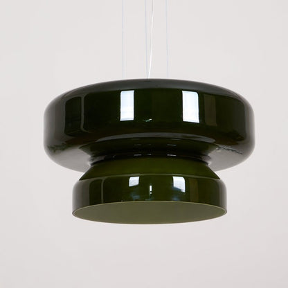 Organic Blown Glass Dome Pendant Light