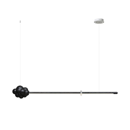 Organic Cloud LED Stick Chandelier