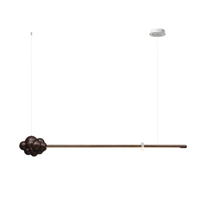 Organic Cloud LED Stick Chandelier
