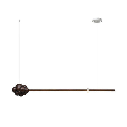 Organic Cloud LED Stick Chandelier