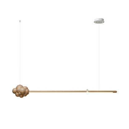 Organic Cloud LED Stick Chandelier