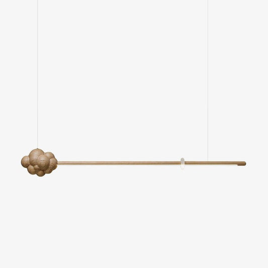 Organic Cloud LED Stick Chandelier