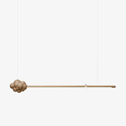 Organic Cloud LED Stick Chandelier