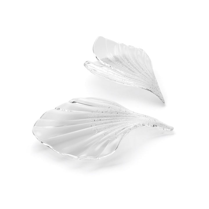 Organic Leaf Crystal Chandelier