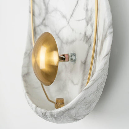 Organic Pearl-Shaped Wall Sconce