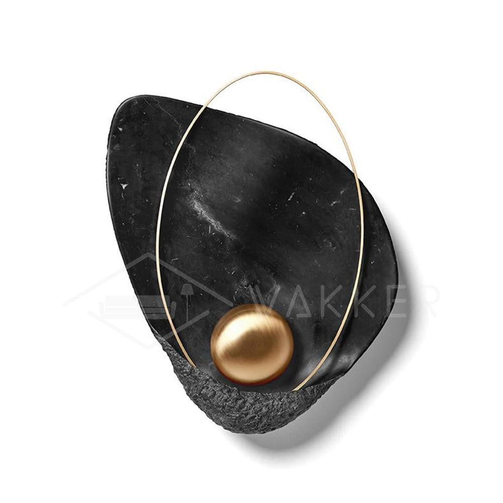 Organic Pearl-Shaped Wall Sconce