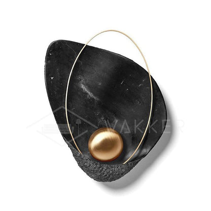 Organic Pearl-Shaped Wall Sconce