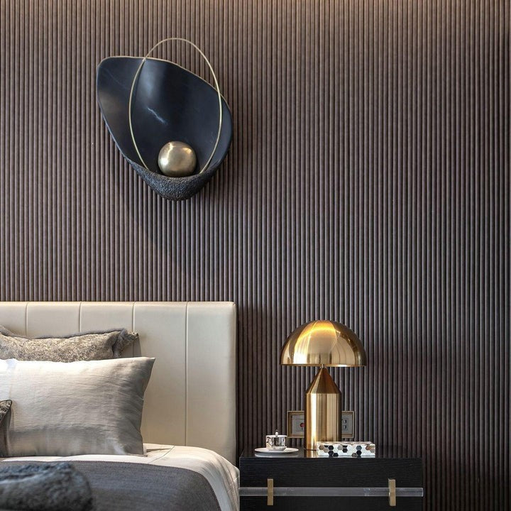 Organic Pearl-Shaped Wall Sconce