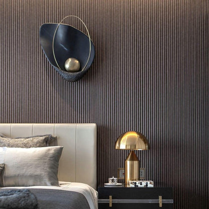 Organic Pearl-Shaped Wall Sconce