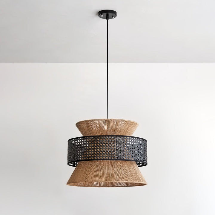Organic Rattan Bamboo Pendant Light