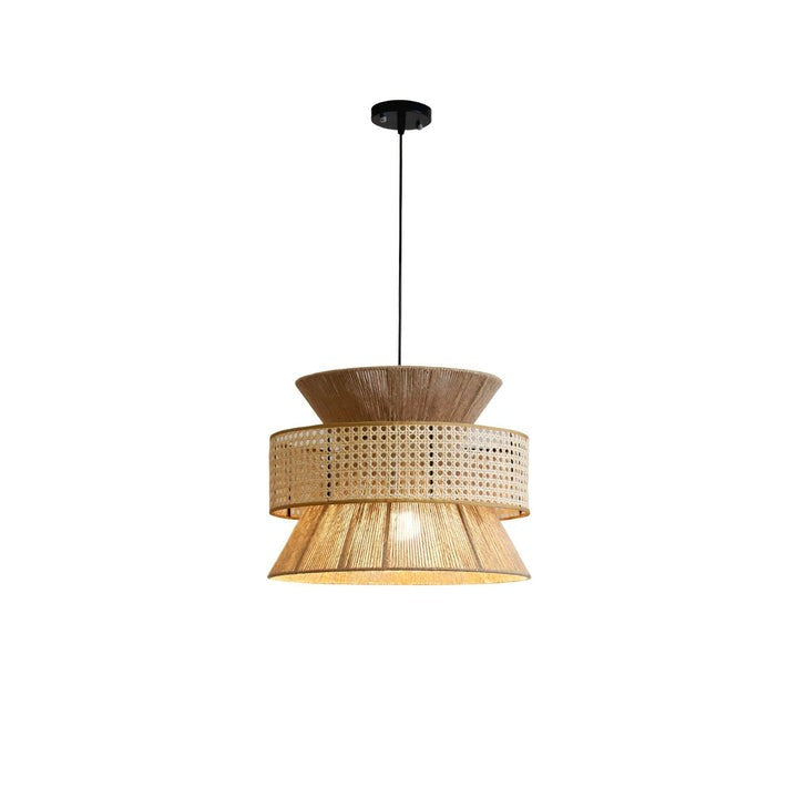 Organic Rattan Bamboo Pendant Light