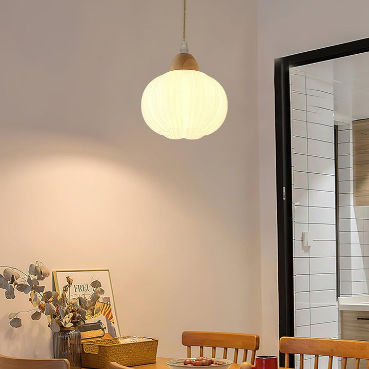 Oversized Flower Bag Pendant Light