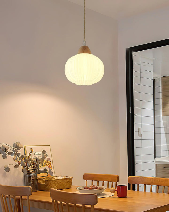Oversized Flower Bag Pendant Light