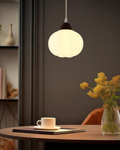 Oversized Flower Bag Pendant Light