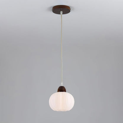 Oversized Flower Bag Pendant Light