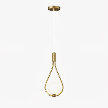 Pearl Glass Globe Pendant Light – 16cm Diameter