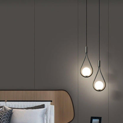 Pearl Glass Globe Pendant Light – 16cm Diameter