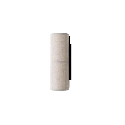 Plug-In Cylinder Fabric Wall Sconce – Indoor LED Light