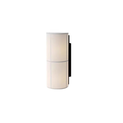 Plug-In Cylinder Fabric Wall Sconce – Indoor LED Light