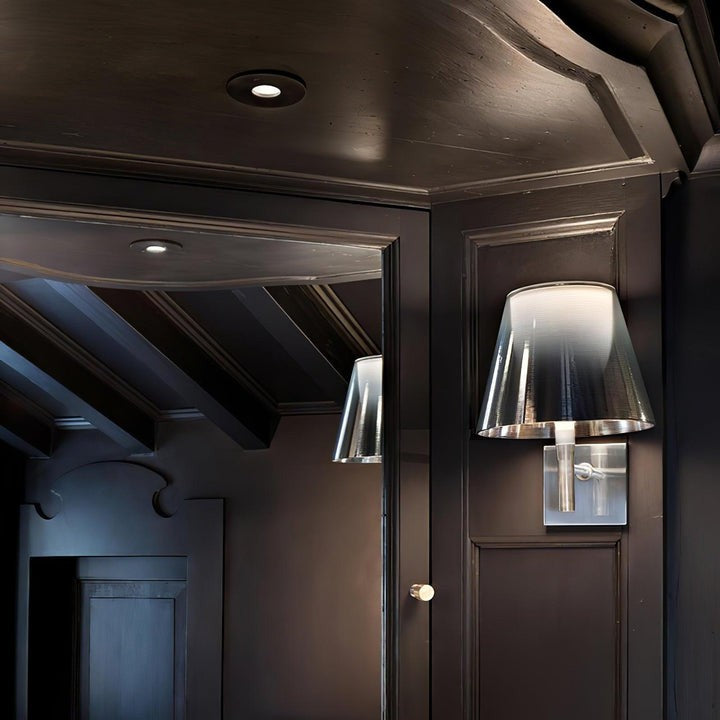 Polished Chrome Prism Wall Sconce – Modern Indoor Lighting
