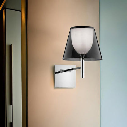 Polished Chrome Prism Wall Sconce – Modern Indoor Lighting