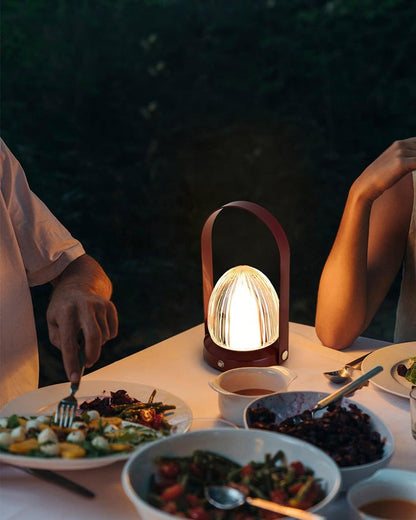 Rechargeable Dimmable Table Lamp with Built-In Battery